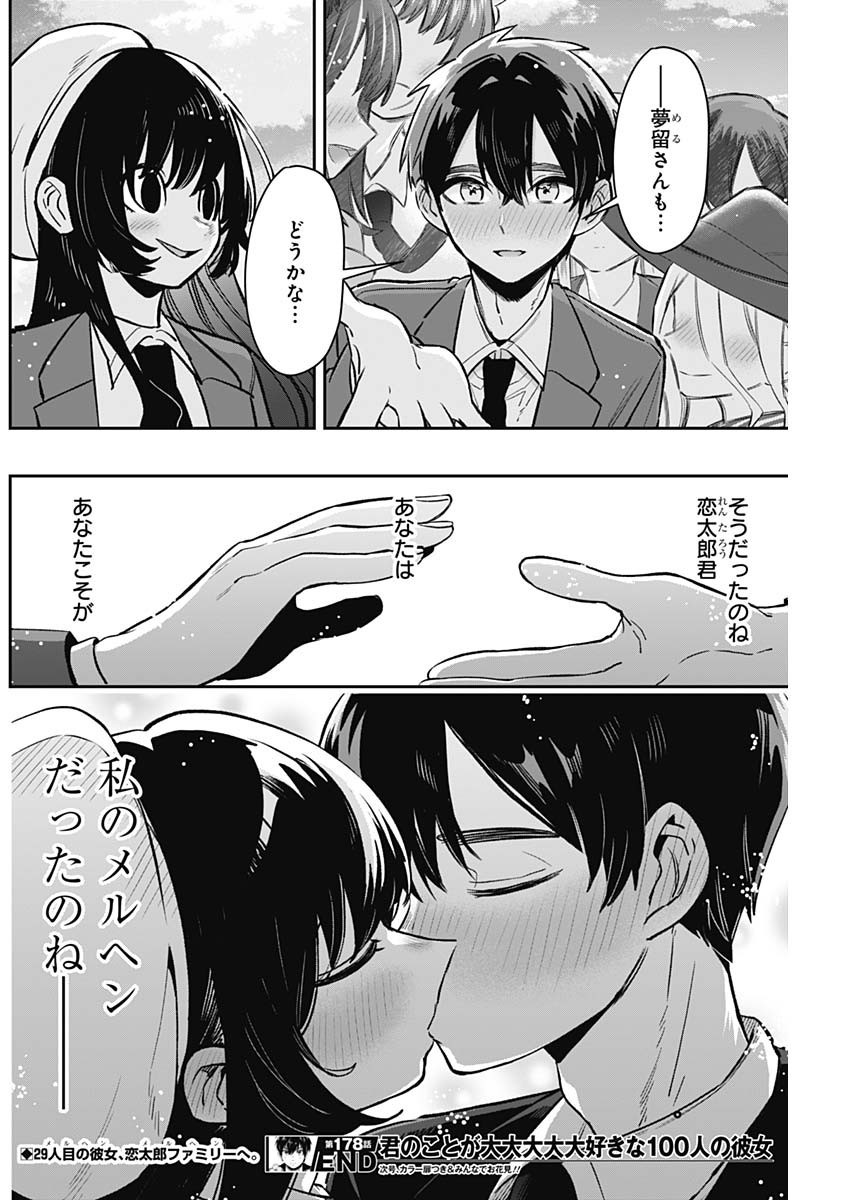 Kimi no Koto ga Dai Dai Dai Dai Daisuki na 100-nin no Kanojo - Chapter 178 - Page 20