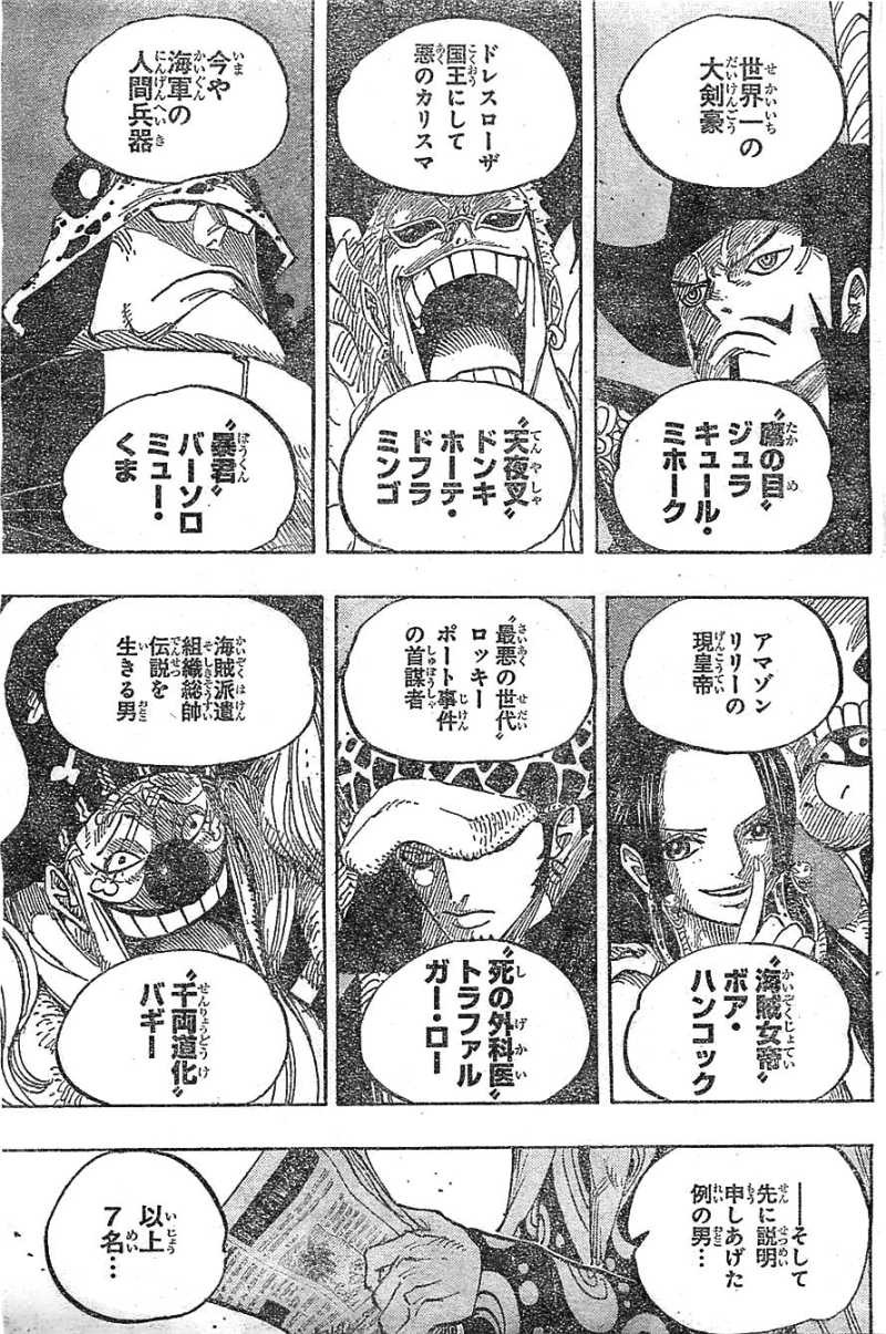 One Piece Chapter 700 Page 13 Raw Sen Manga