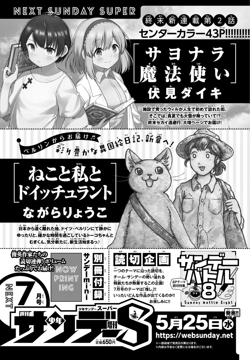 Weekly Shōnen Sunday - 週刊少年サンデー - Chapter 2022-25 - Page 445