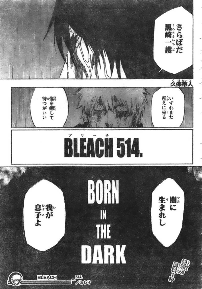 Bleach - Chapter 514 - Page 17
