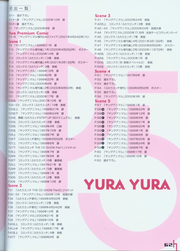 Futari Ecchi - Chapter Artbook-Yura-Yura - Page 66