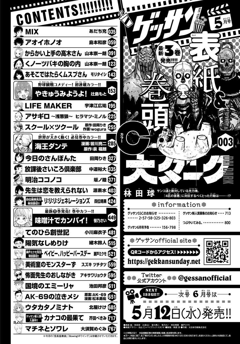 Monthly Shonen Sunday - Gessan - Chapter 2021-05 - Page 798