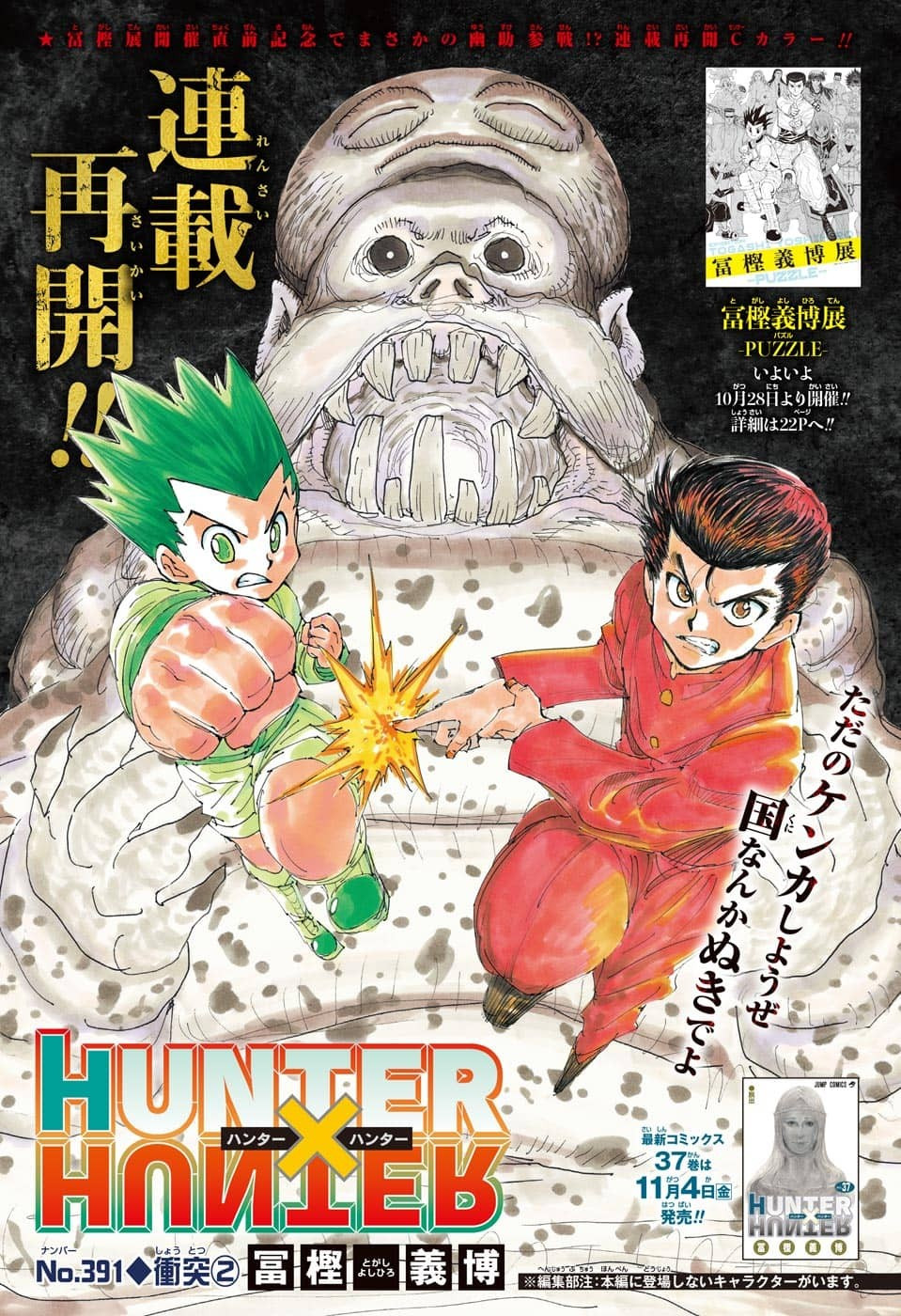 Hunter X Hunter - Chapter 391 - Page 1