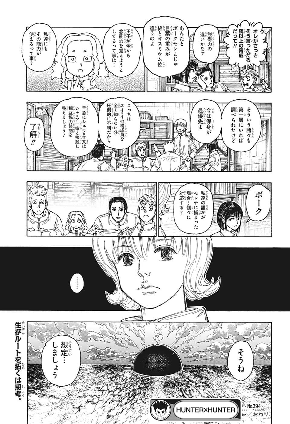 Hunter X Hunter - Chapter 394 - Page 19