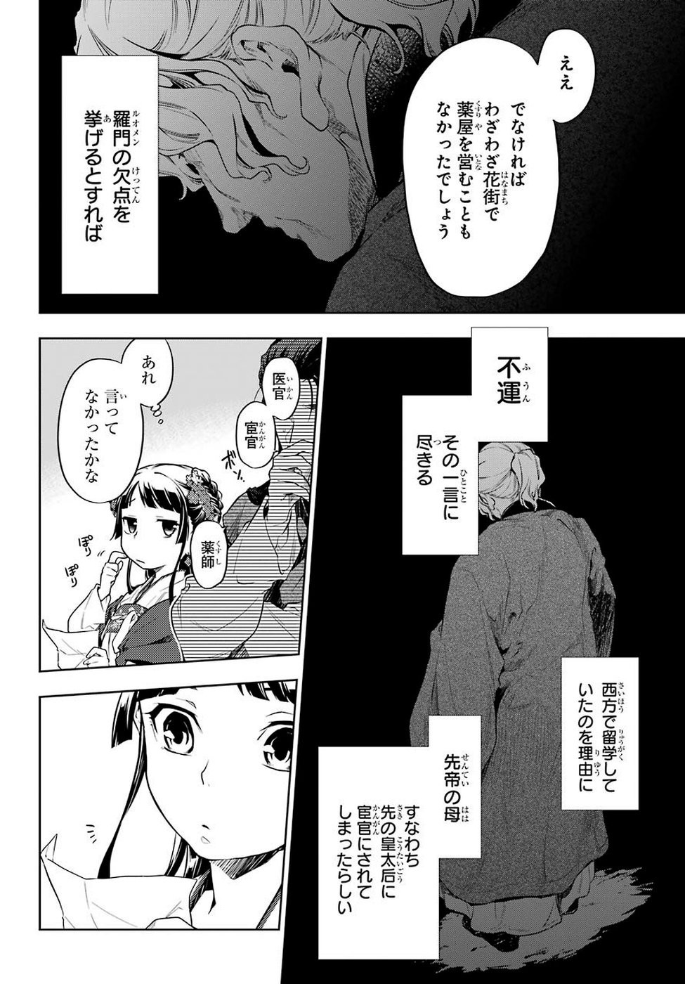 Kusuriya no Hitorigoto - Chapter 28-1 - Page 6