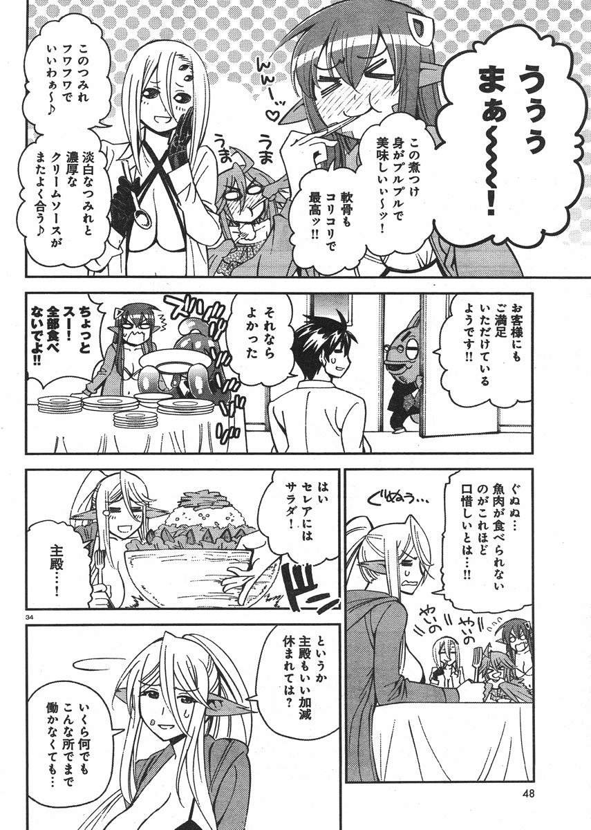 Monster Musume no Iru Nichijou - Chapter 35 - Page 35