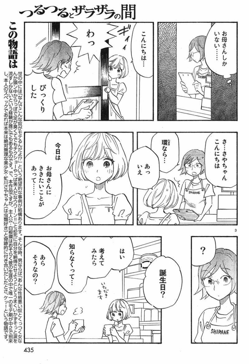 Tsuru-Tsuru to-Zara-Zara-no-Aida - Chapter 33 - Page 3