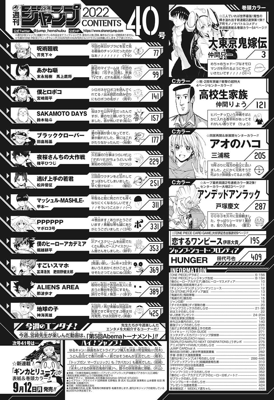Weekly Shōnen Jump - Chapter 2022-40 - Page 446