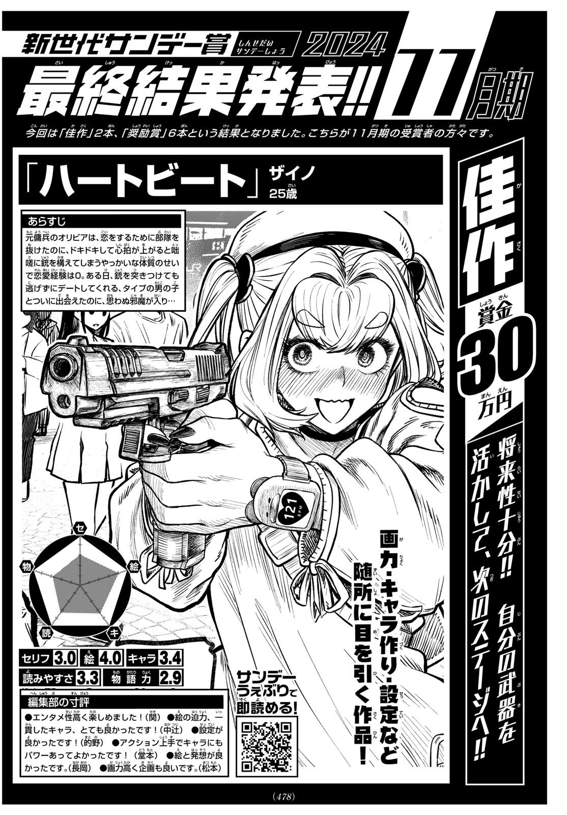 Weekly Shōnen Sunday - 週刊少年サンデー - Chapter 2025-10 - Page 475