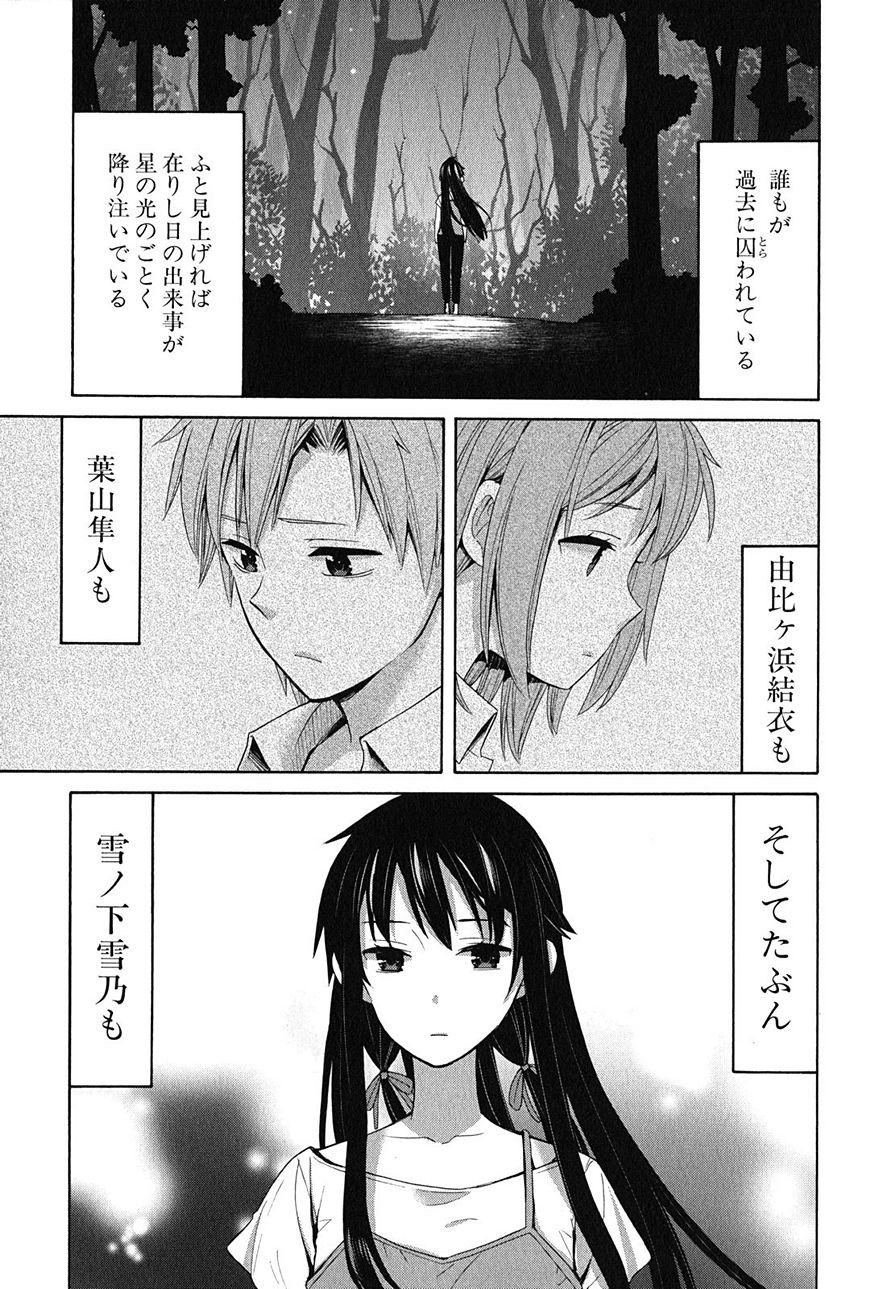 Yahari Ore no Seishun Rabukome wa Machigatte Iru. - Monologue - Chapter 15 - Page 35