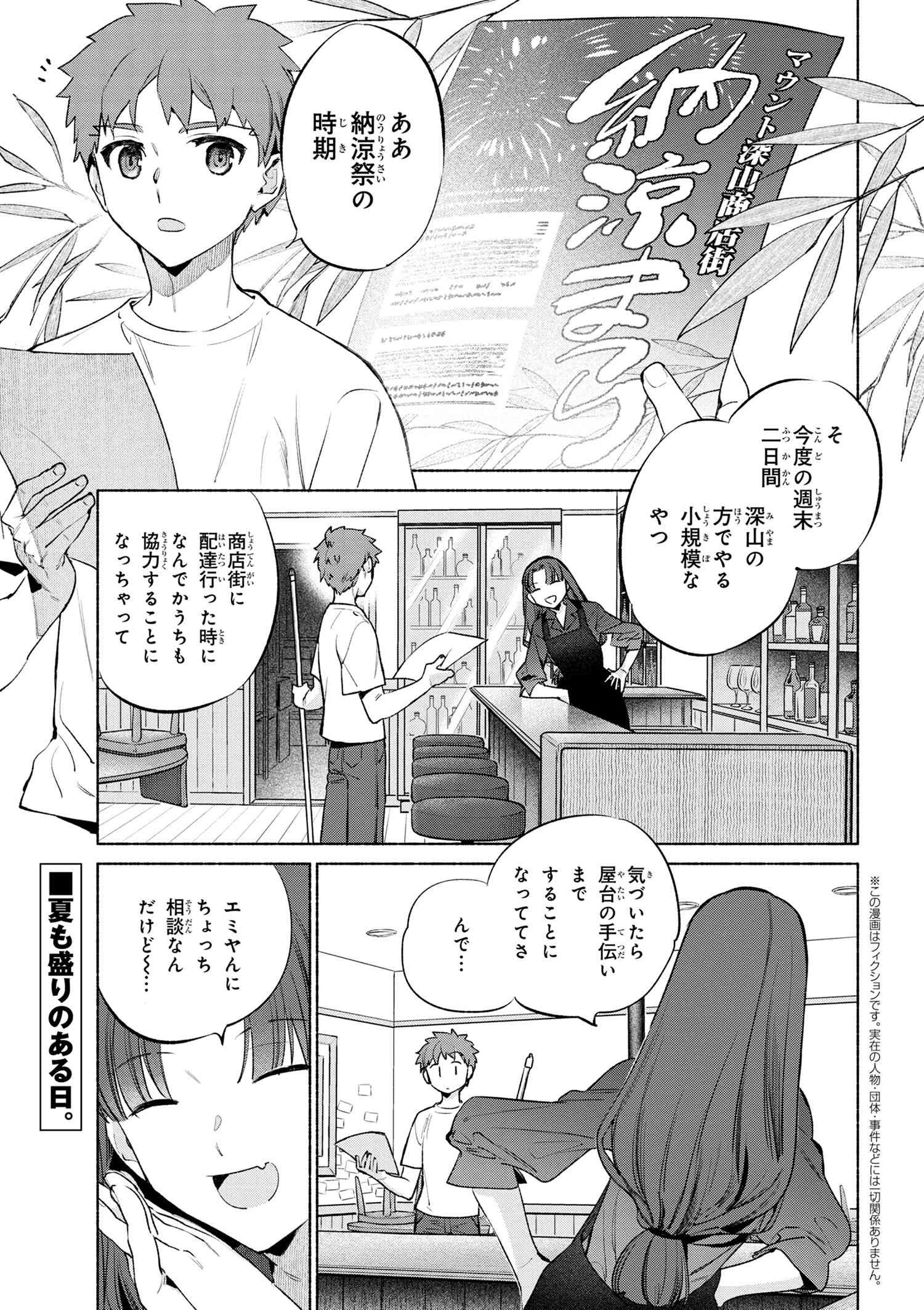 Emiya-san Chi no Kyou no Gohan - Chapter 57 - Page 1